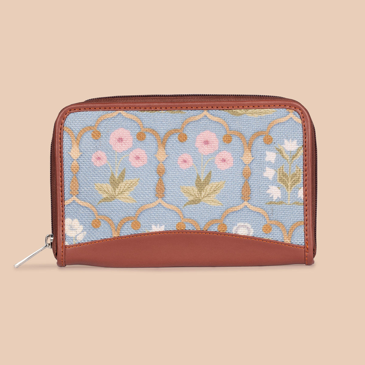 Jaipur Fresco Blue Chain Wallet