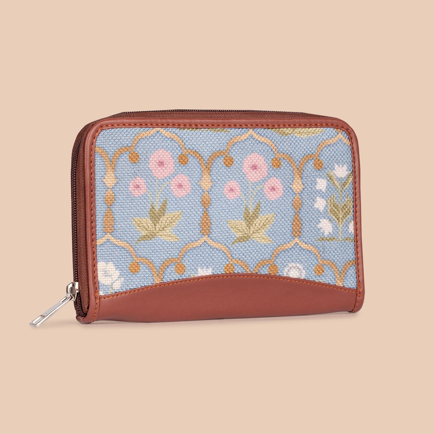 Jaipur Fresco Blue Chain Wallet