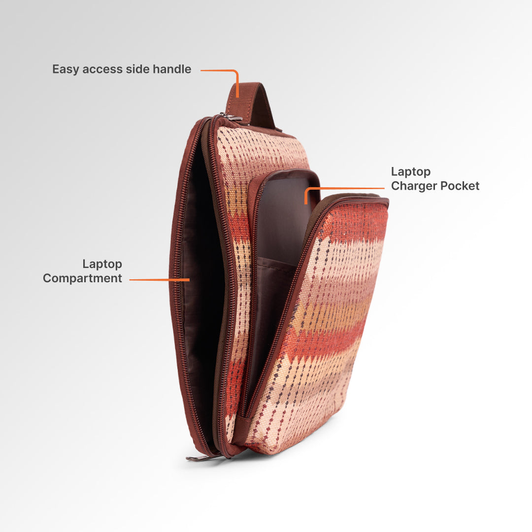 Cochin Cortado Urban Laptop Sleeve - 14inch (Brown)