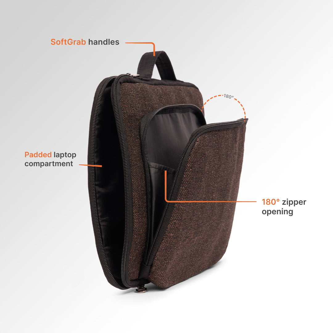 Bristel Urban Laptop Sleeve - 15.6inch (Black)