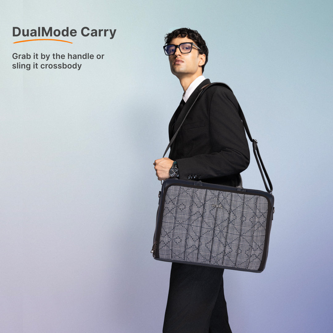 Calcutta Pixels Pro Laptop Bag (Blue)