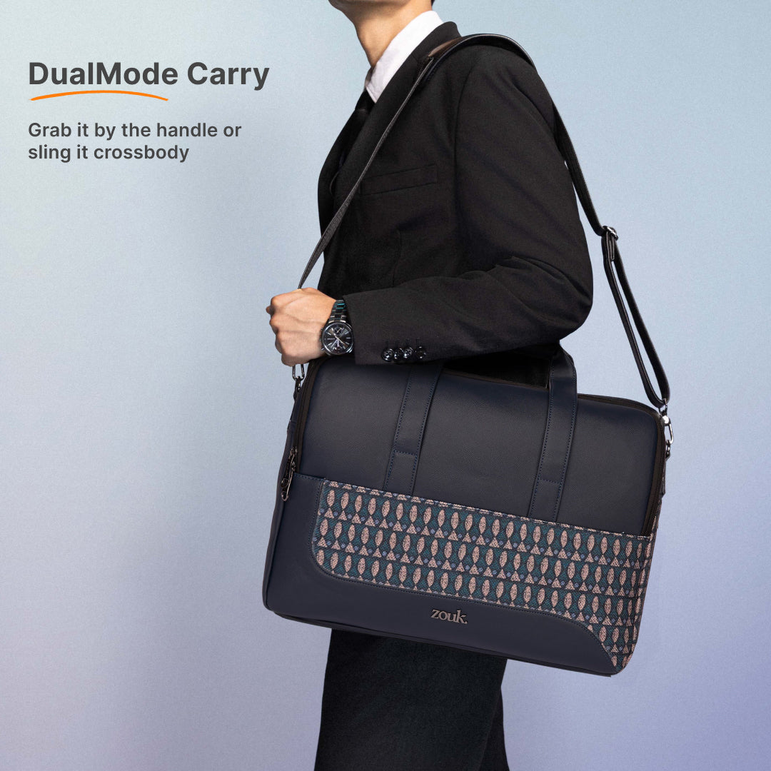 Gangtok Epoch Office Laptop Bag (Blue)