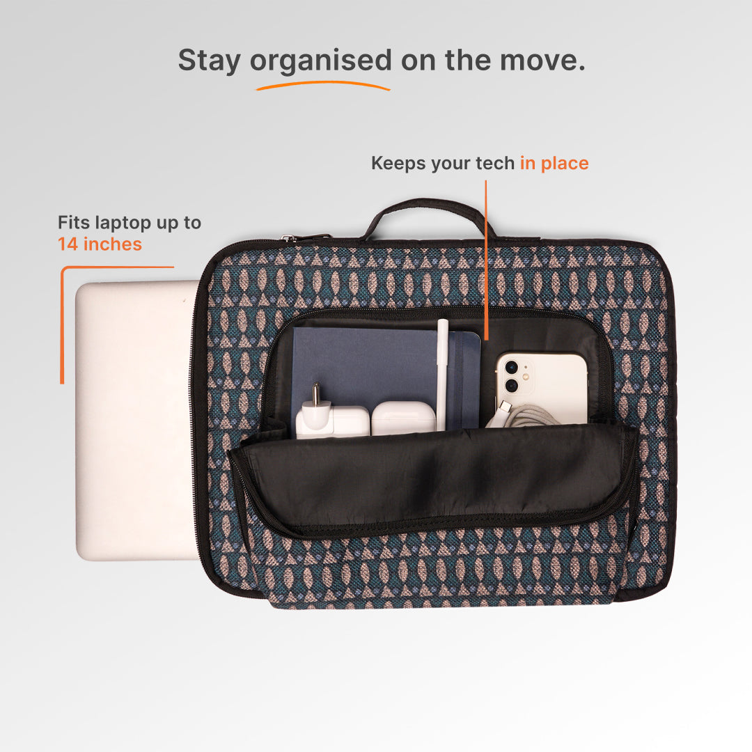 Gangtok Epoch Urban Laptop Sleeve - 14inch (Black)