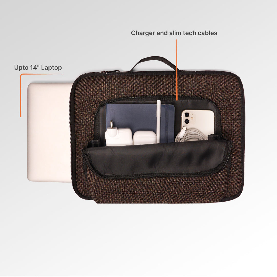 Bristel Urban Laptop Sleeve - 14inch (Black)