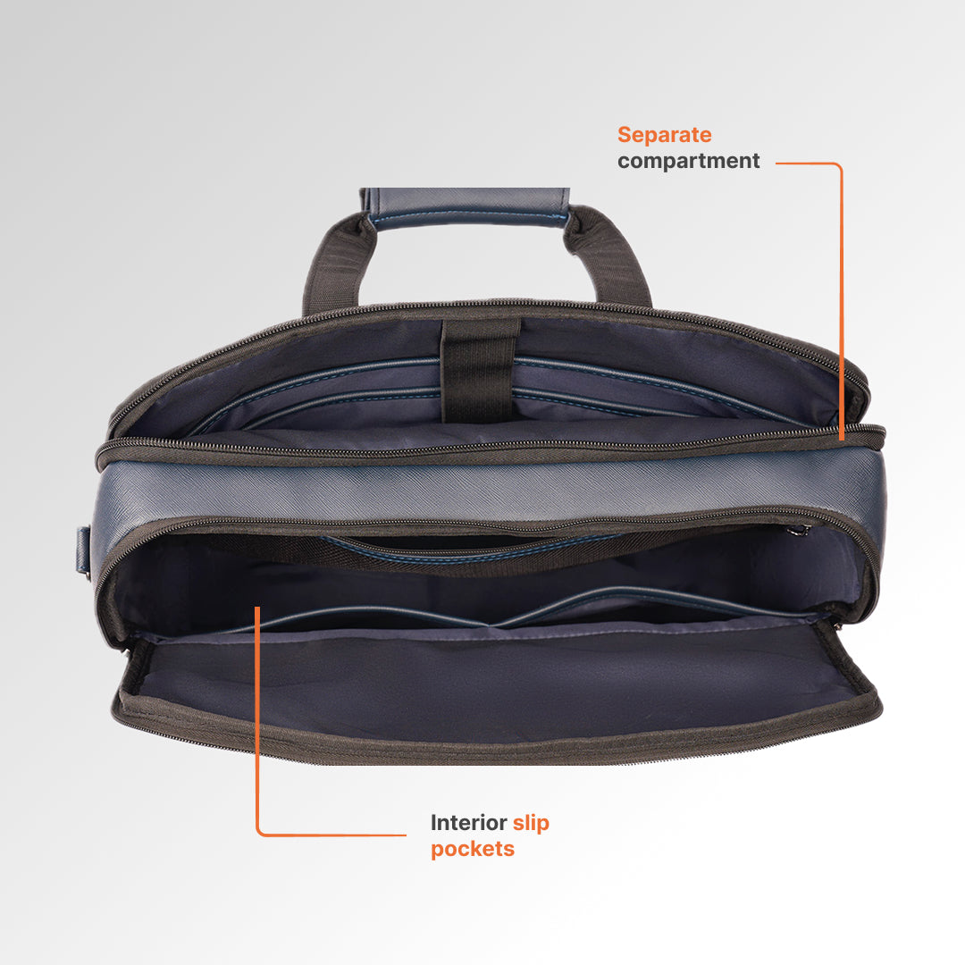 Gangtok Epoch Office Laptop Bag (Blue)