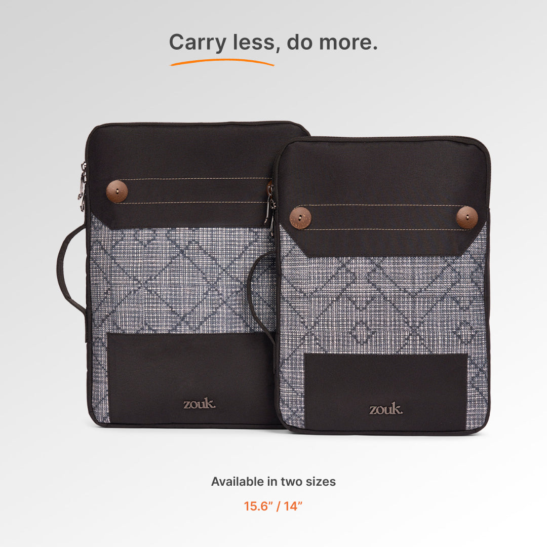 Calcutta Pixels Urban Laptop Sleeve - 14inch (Black)