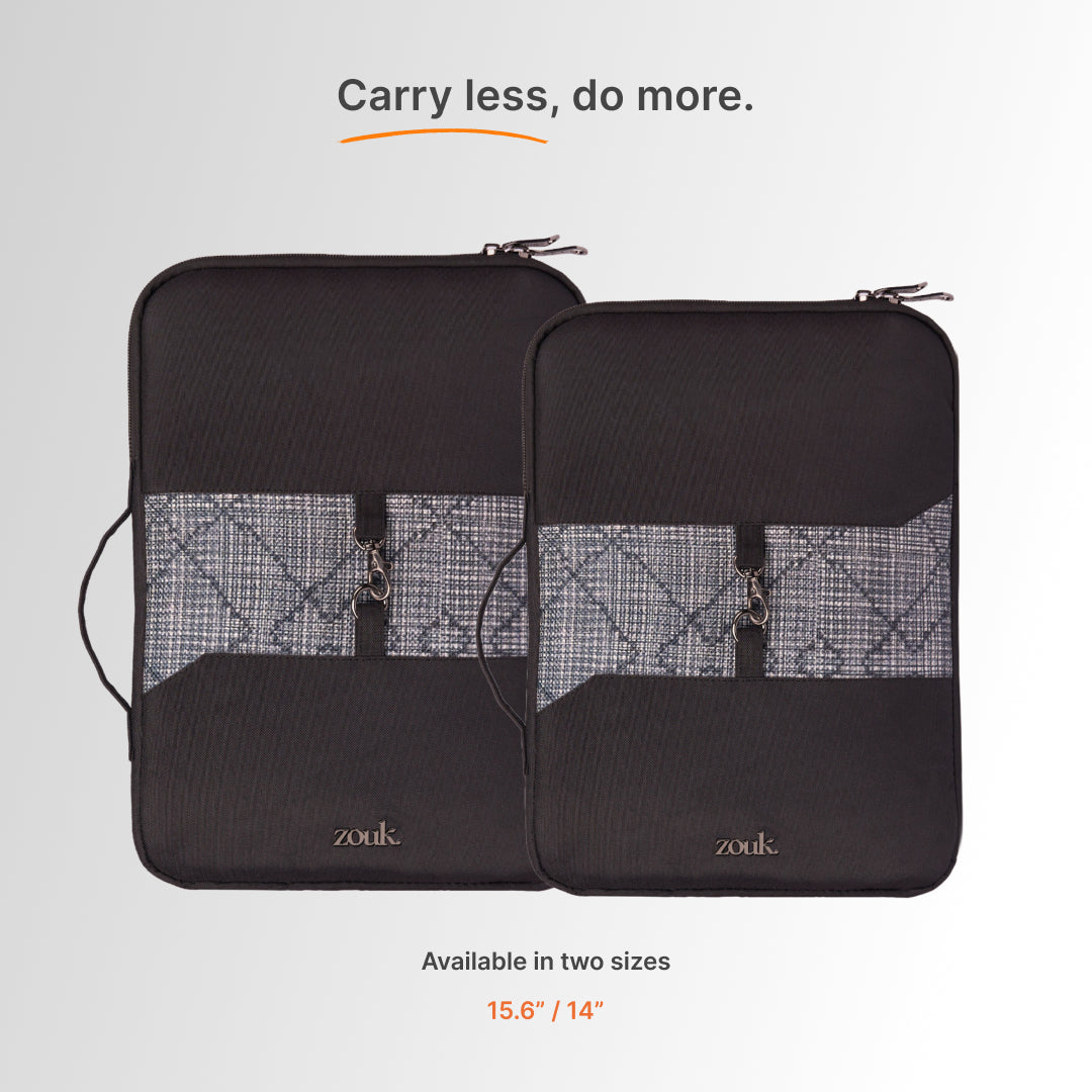 Calcutta Pixels Signature Laptop Sleeve - 14inch (Black)