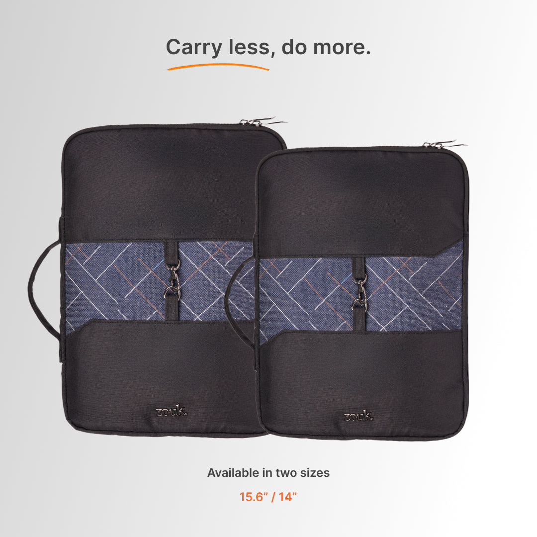 Bombay Tartan Signature Laptop Sleeve - 15.6inch (Black)