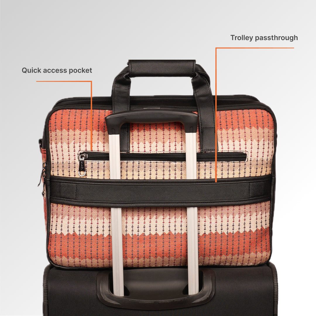 Cochin Cortado Office Laptop Bag (Black)