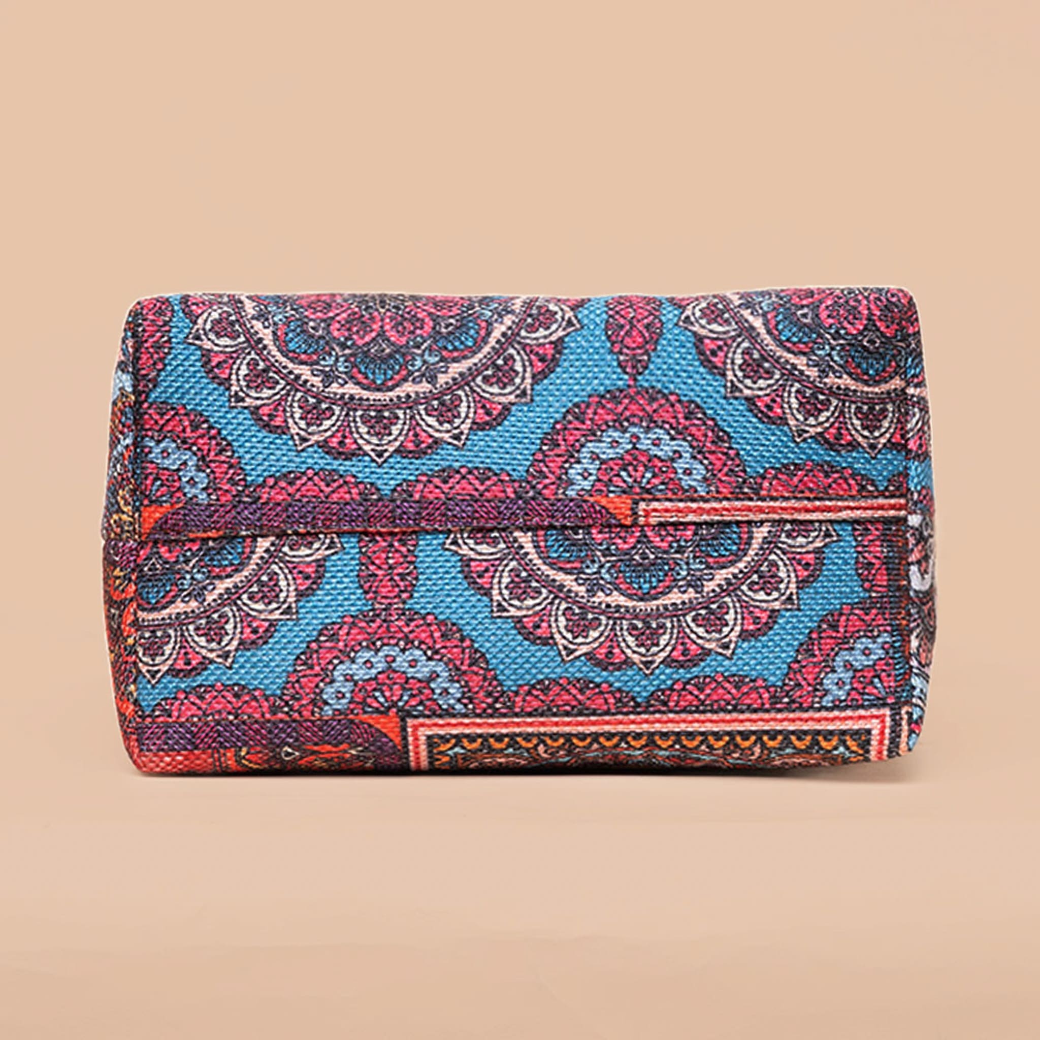 Multicolor Mandala Print Flap Sling Bag