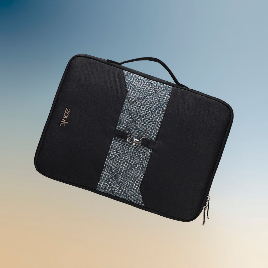 Calcutta Pixels Signature Laptop Sleeve - 14inch (Black)