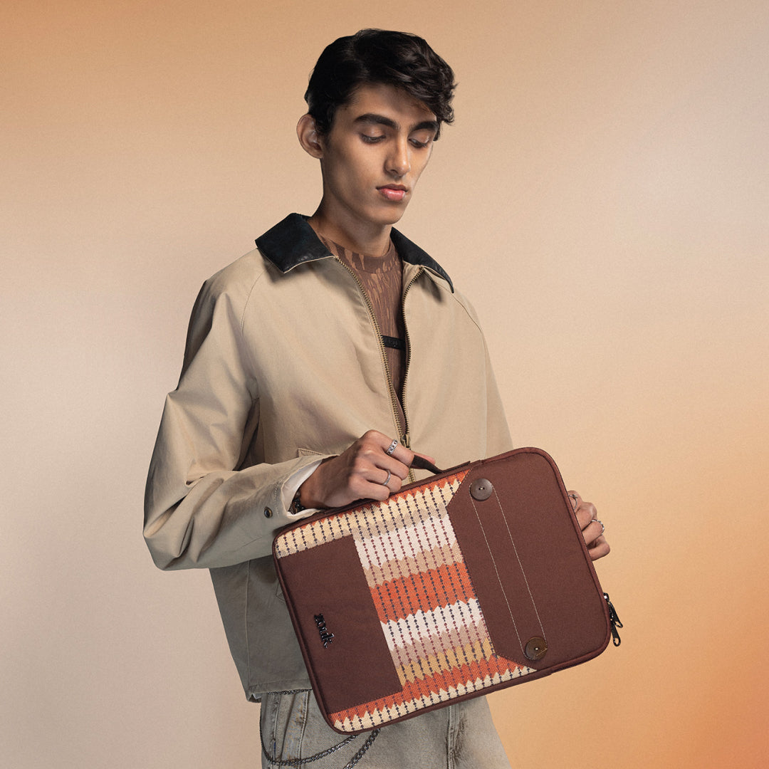 Cochin Cortado Urban Laptop Sleeve - 14inch (Brown)