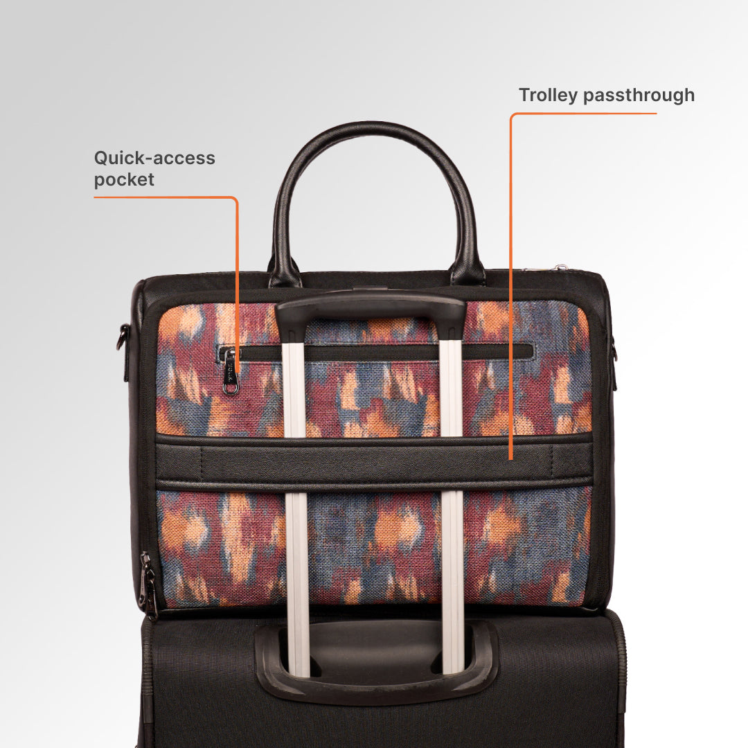 Ajanta Allure Pro Laptop Bag (Black)