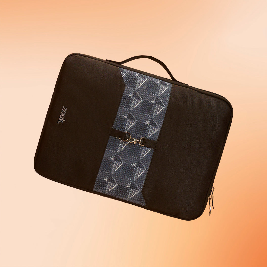 Kochi Carbon Signature Laptop Sleeve - 16inch (Black)