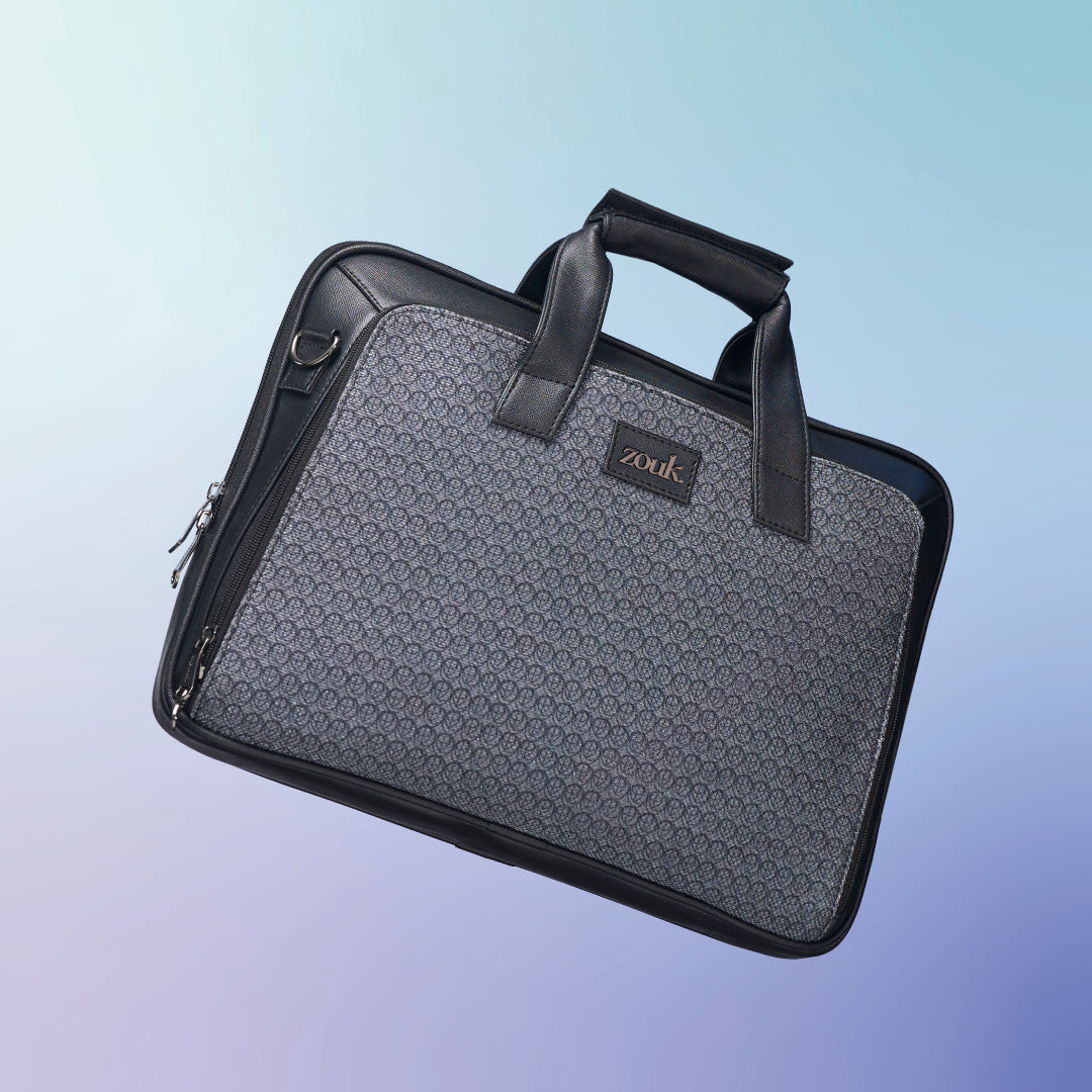 Zanskar Zenith Executive Laptop Bag (Black)