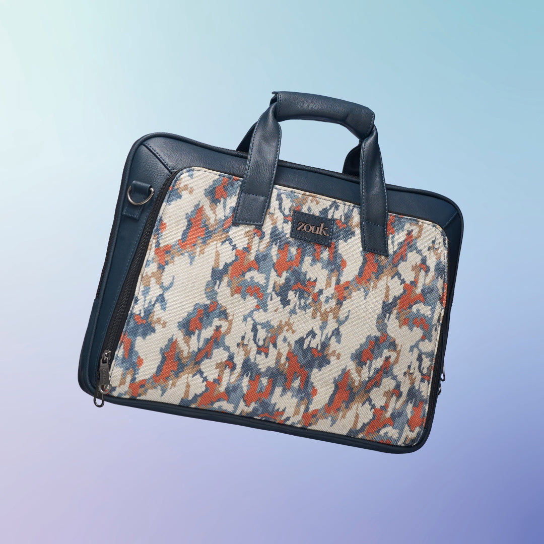 Kasauli Cipher Executive Laptop Bag (Blue)