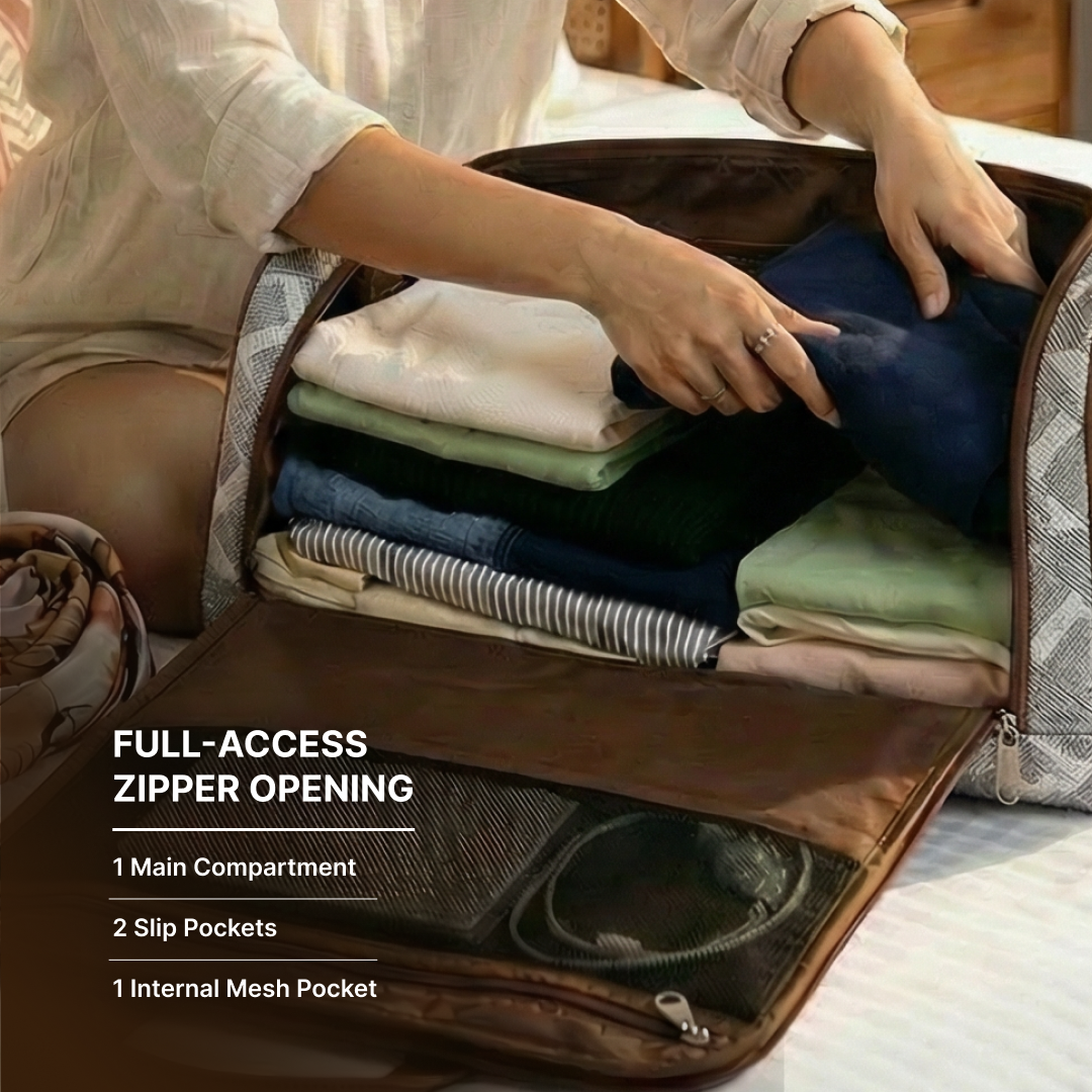 Aravalli Abstract Weekender Duffle Bag