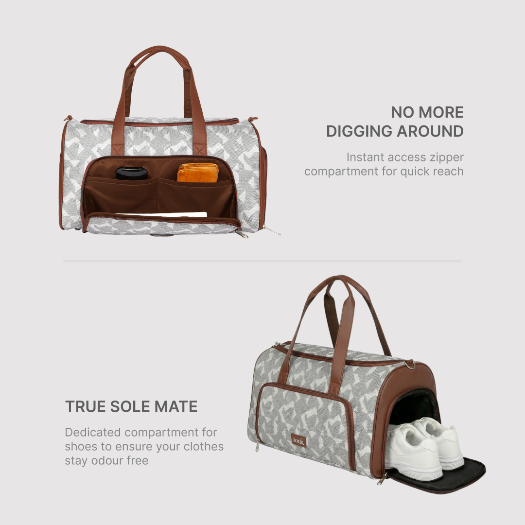 Aravalli Abstract Weekender Duffle Bag