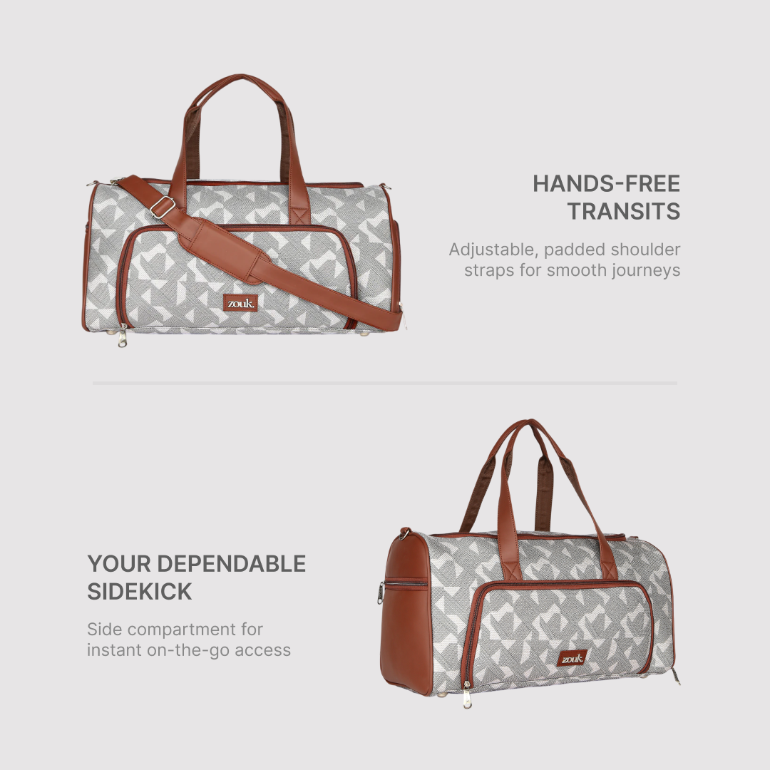 Aravalli Abstract Weekender Duffle Bag