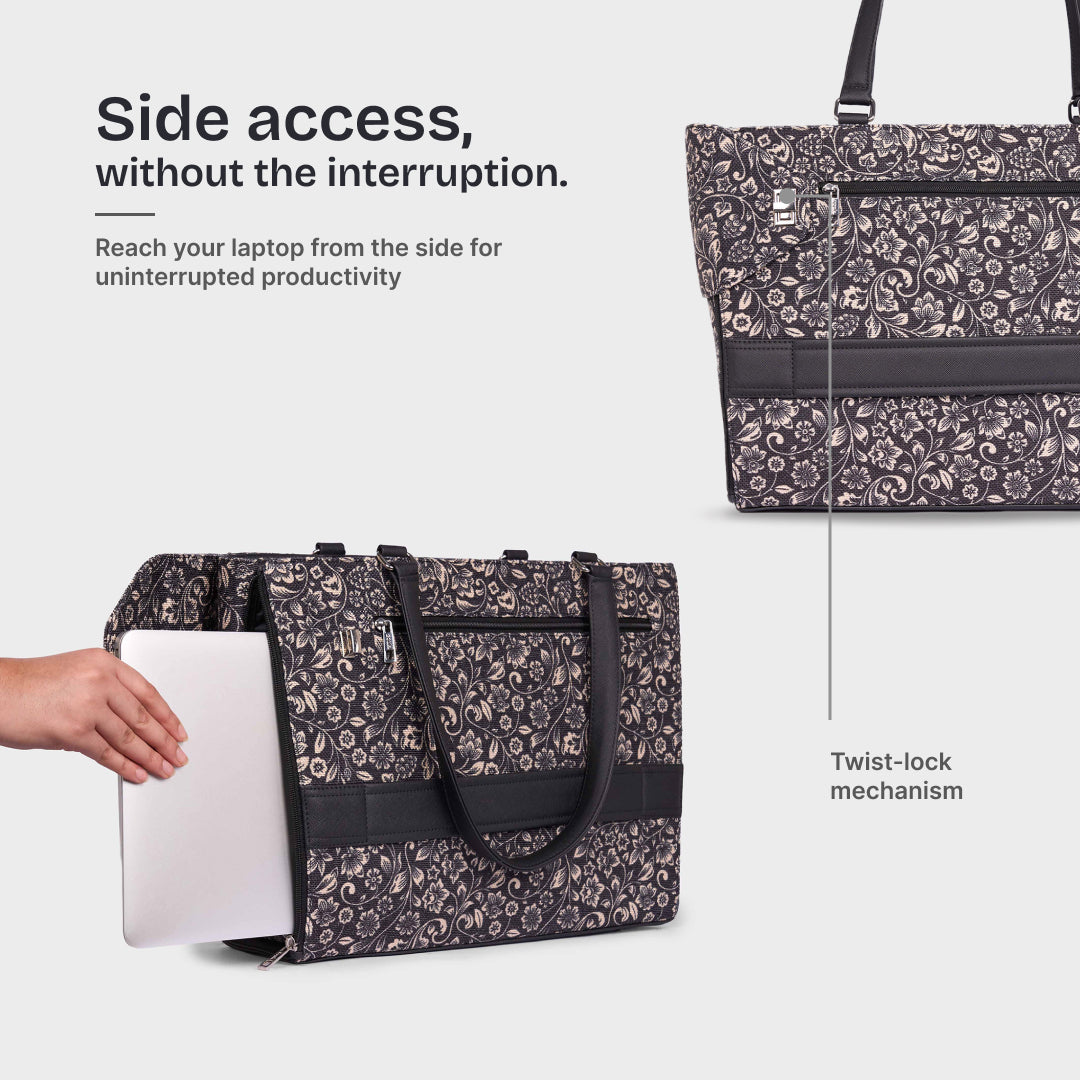FloMotif Ace Office Bag (Black)
