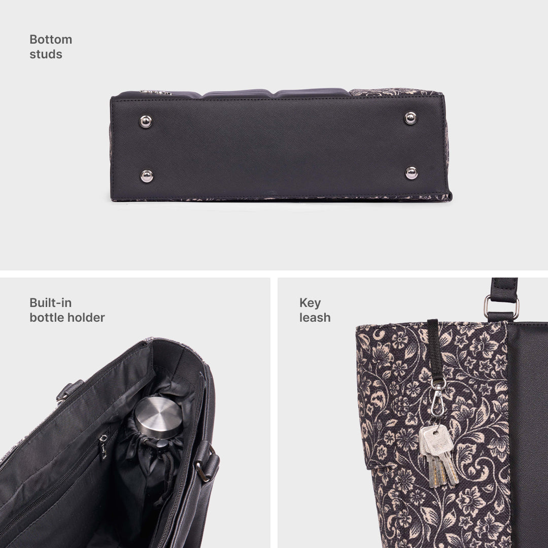 FloMotif Ace Office Bag (Black)