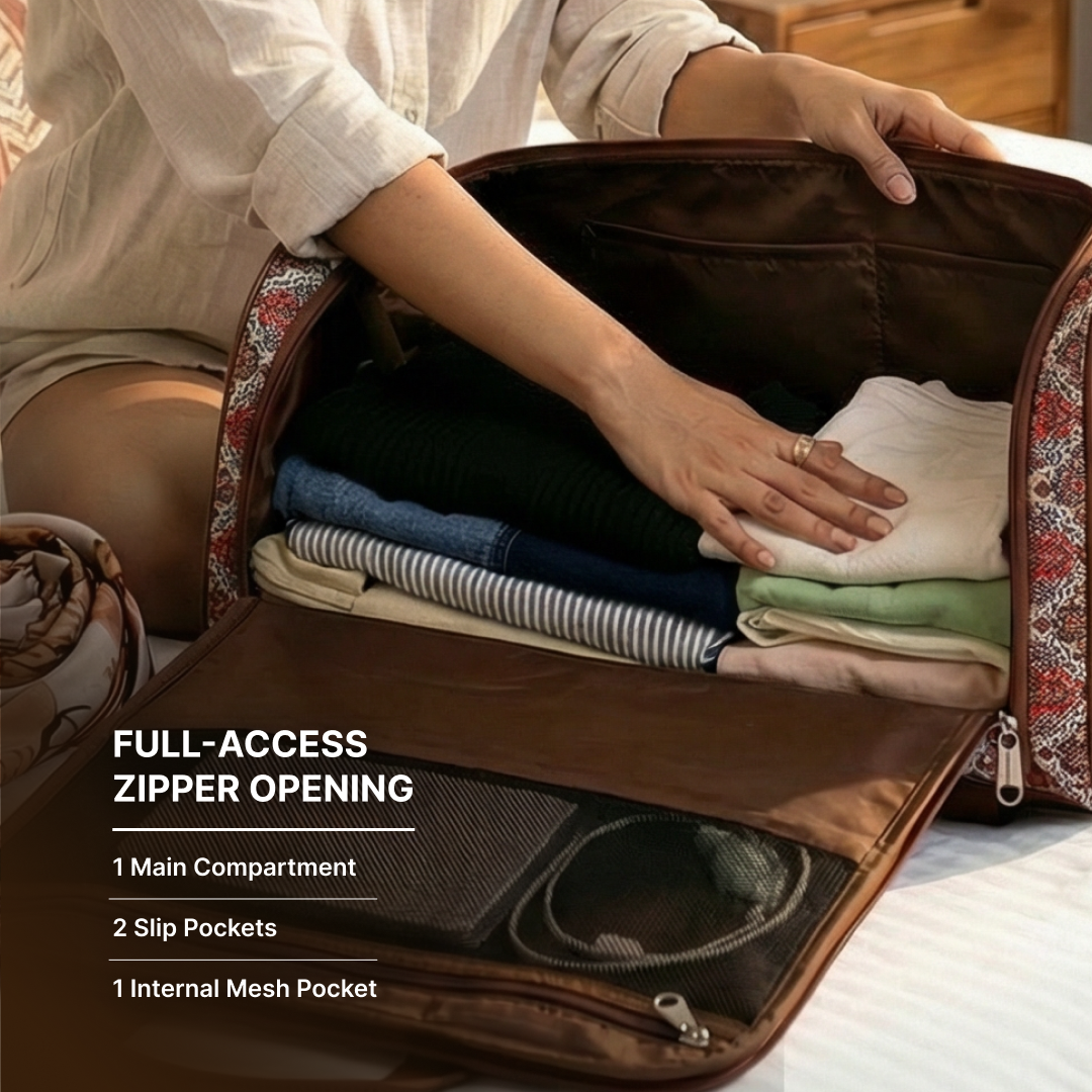 Agra Durrie Weekender Duffle Bag