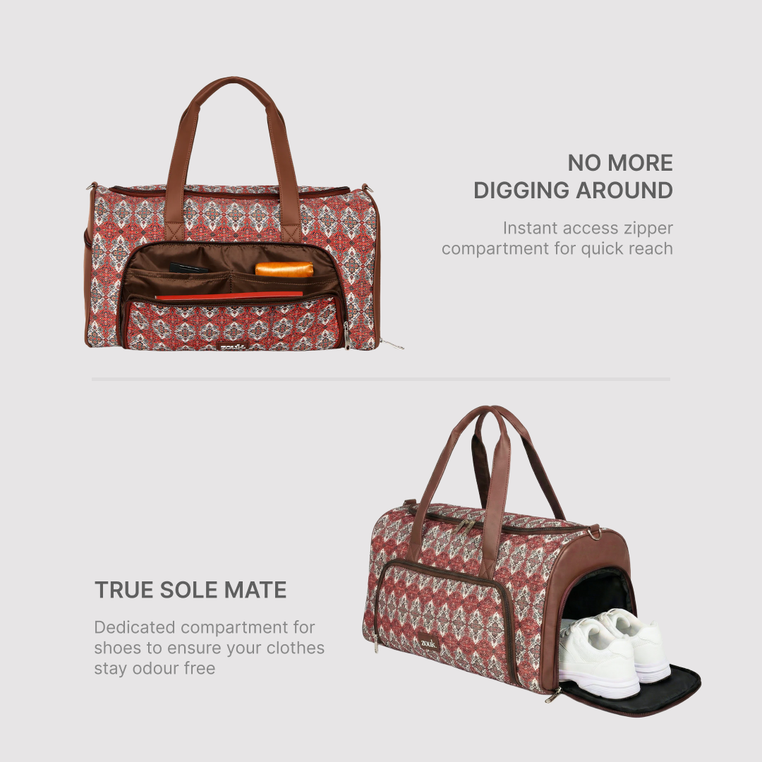Agra Durrie Weekender Duffle Bag