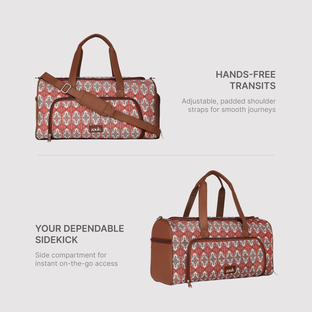 Agra Durrie Weekender Duffle Bag