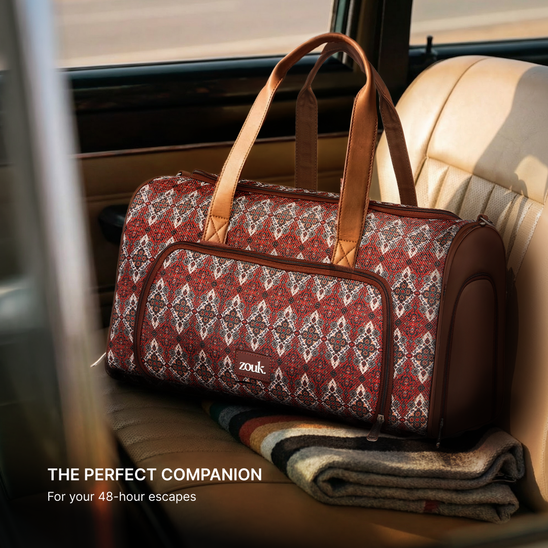 Agra Durrie Weekender Duffle Bag