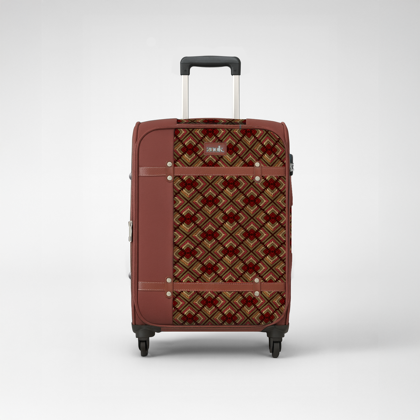 Amritsar Phulkari Saira Trolley Bag