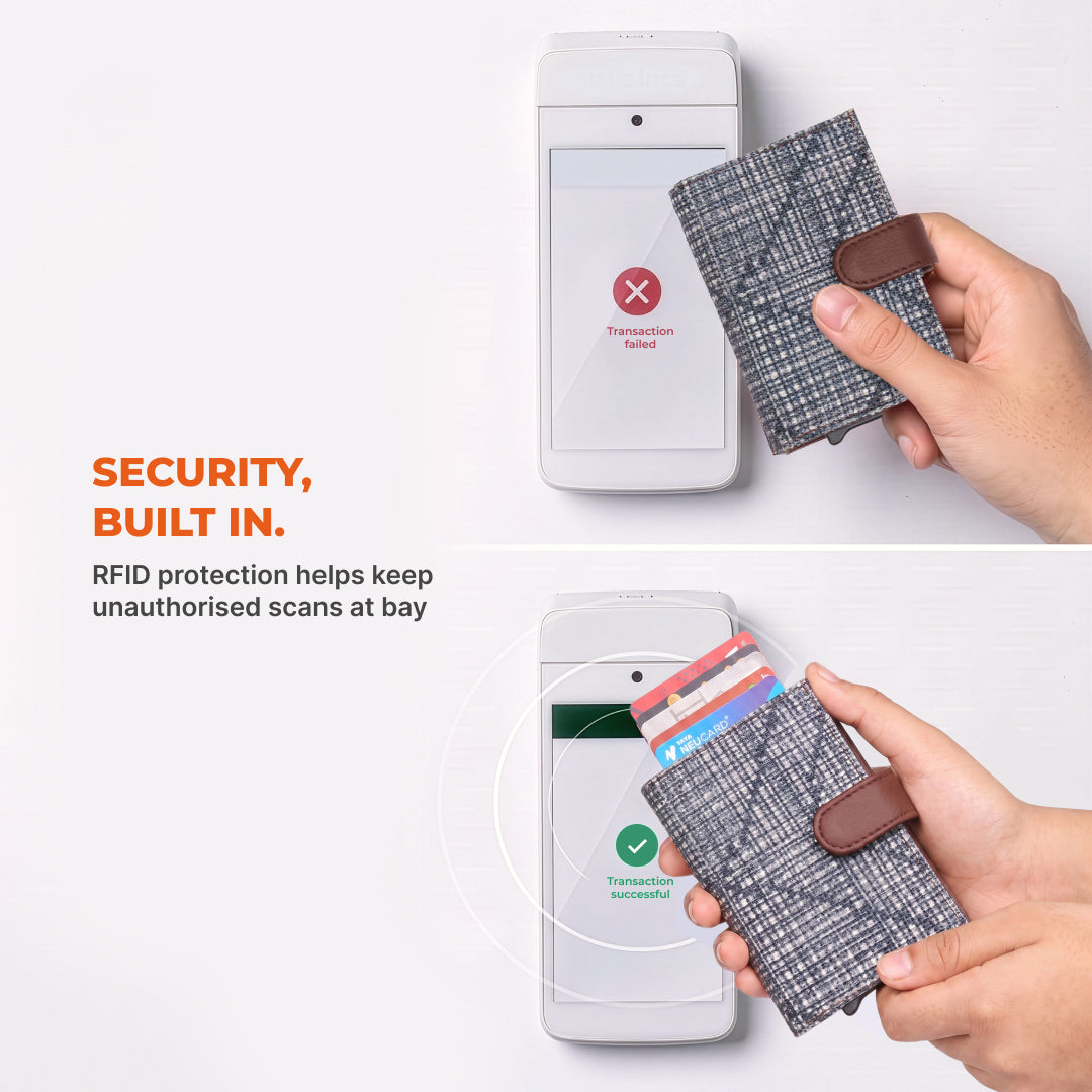 Calcutta Pixels Arc Card Holder