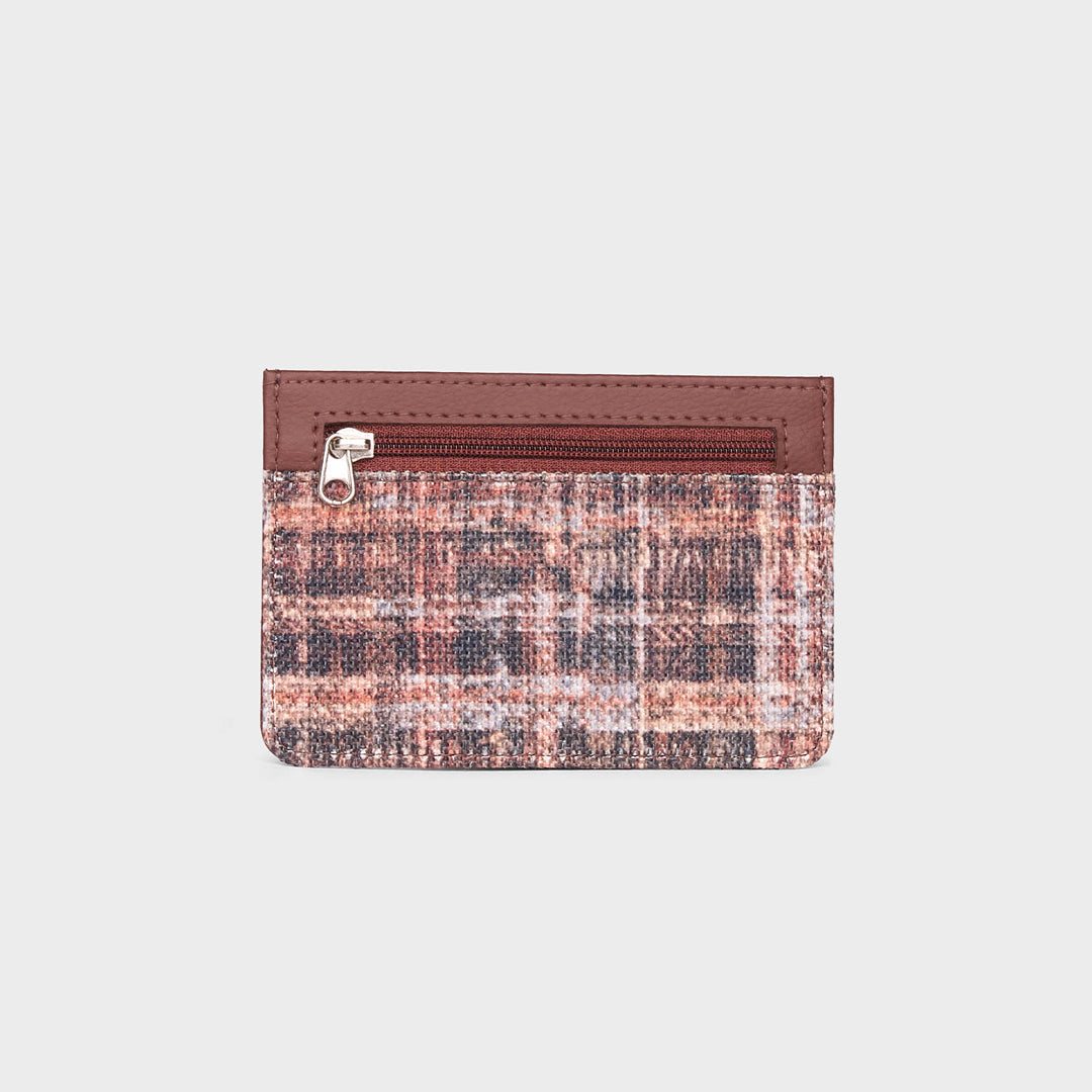 Cashmere Noir (Copper) Ava Card Case
