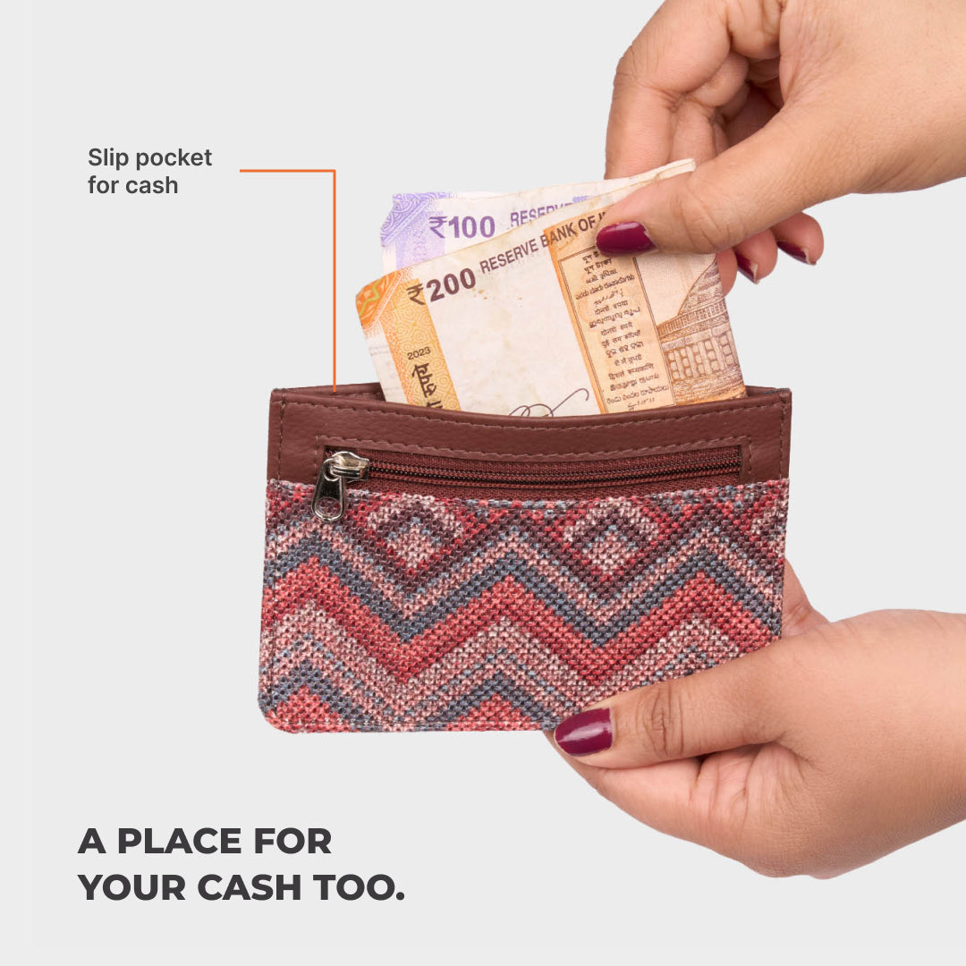 Gwalior Weaves Ava Card Case