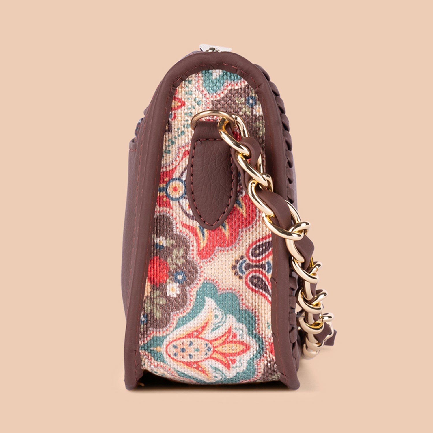 Aalya Baguette - Mughal Art Multicolor