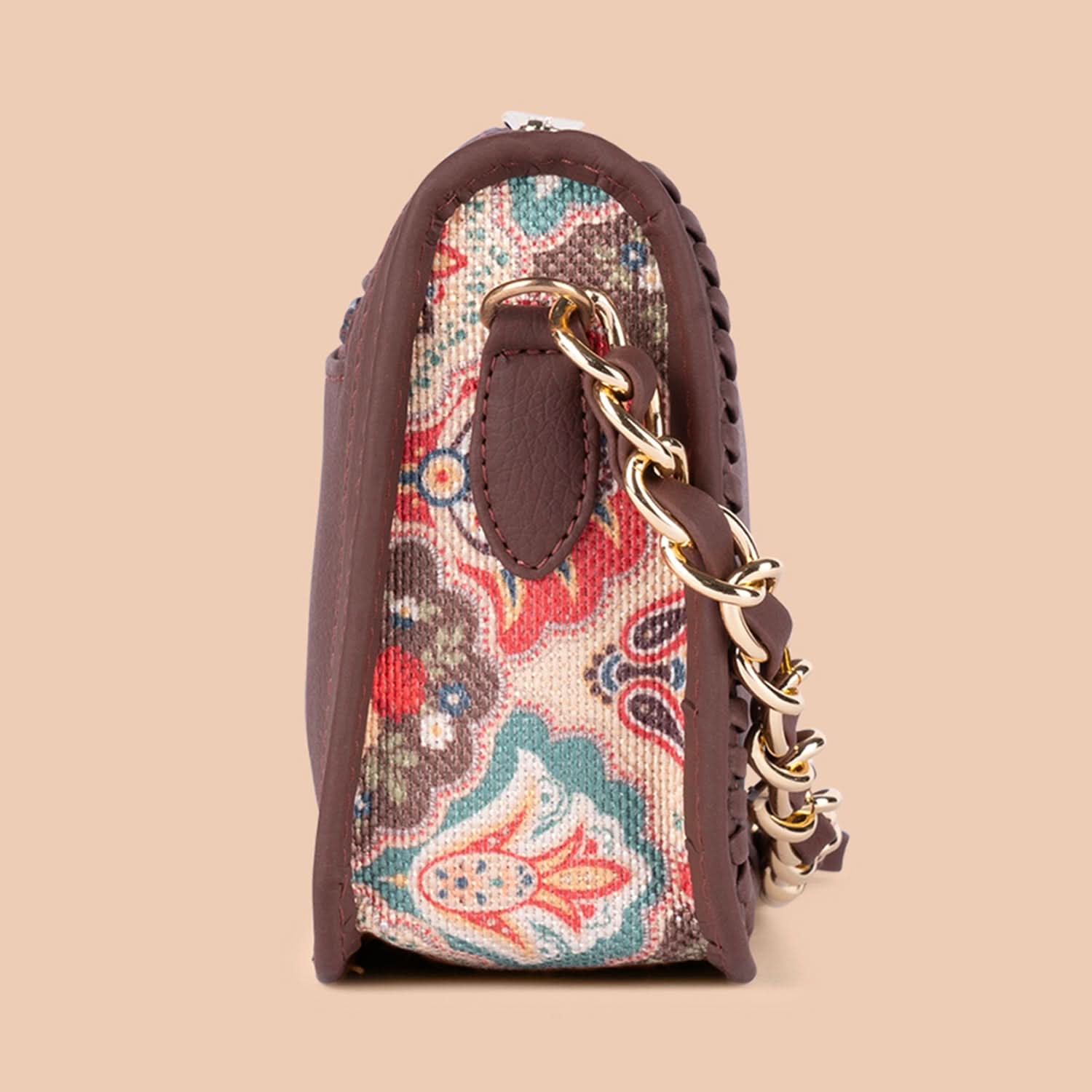 Aalya Baguette - Mughal Art Multicolor