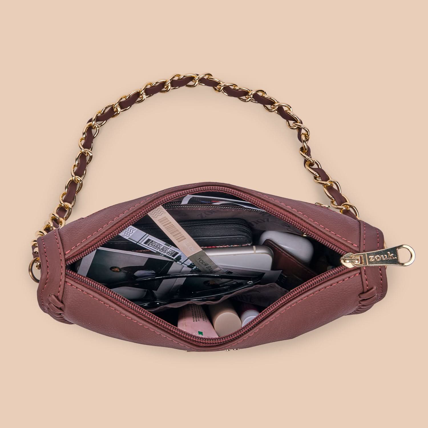 Aalya Baguette - Paisley Print