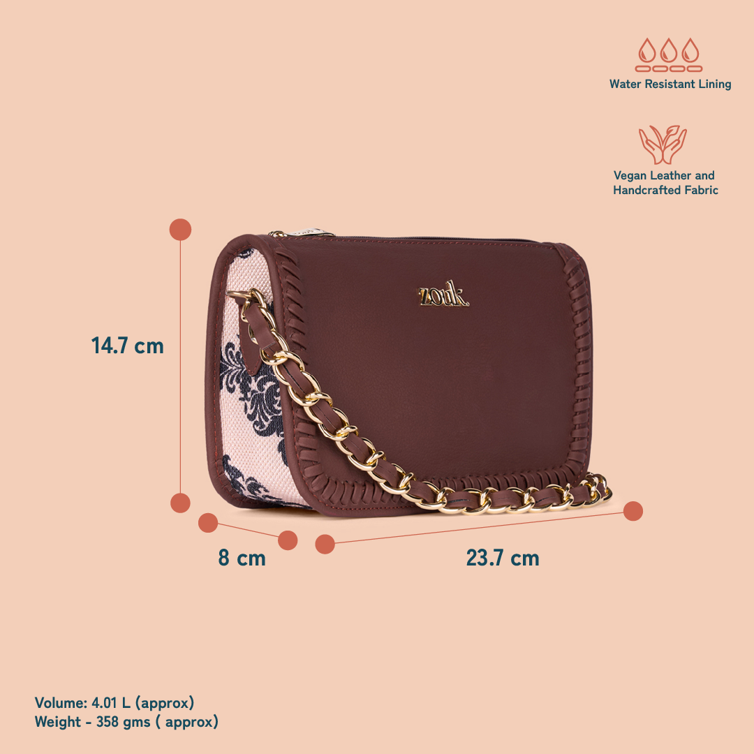 Aalya Baguette - Mughal Motif