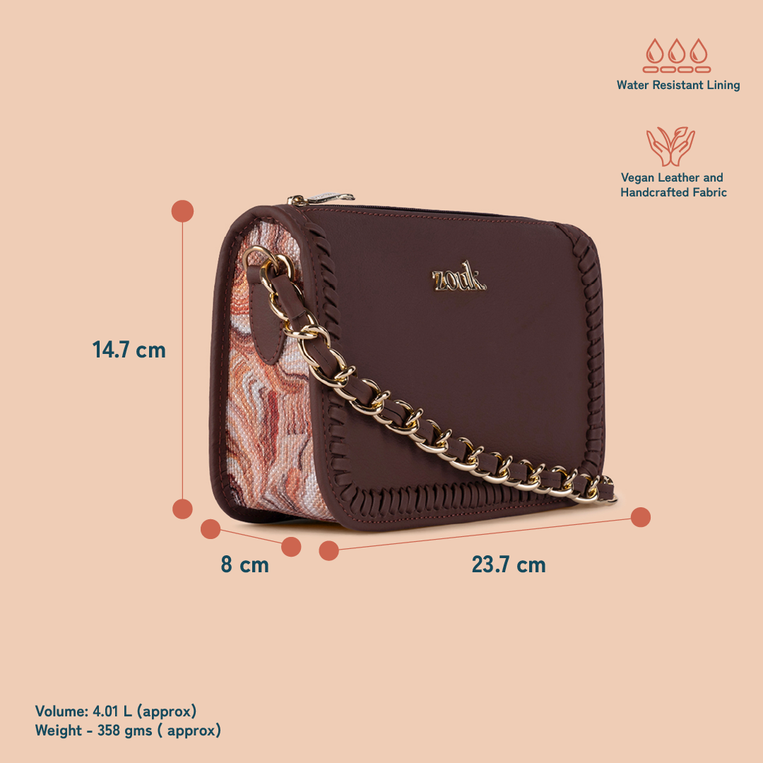 Aalya Baguette - Nicobar Coral