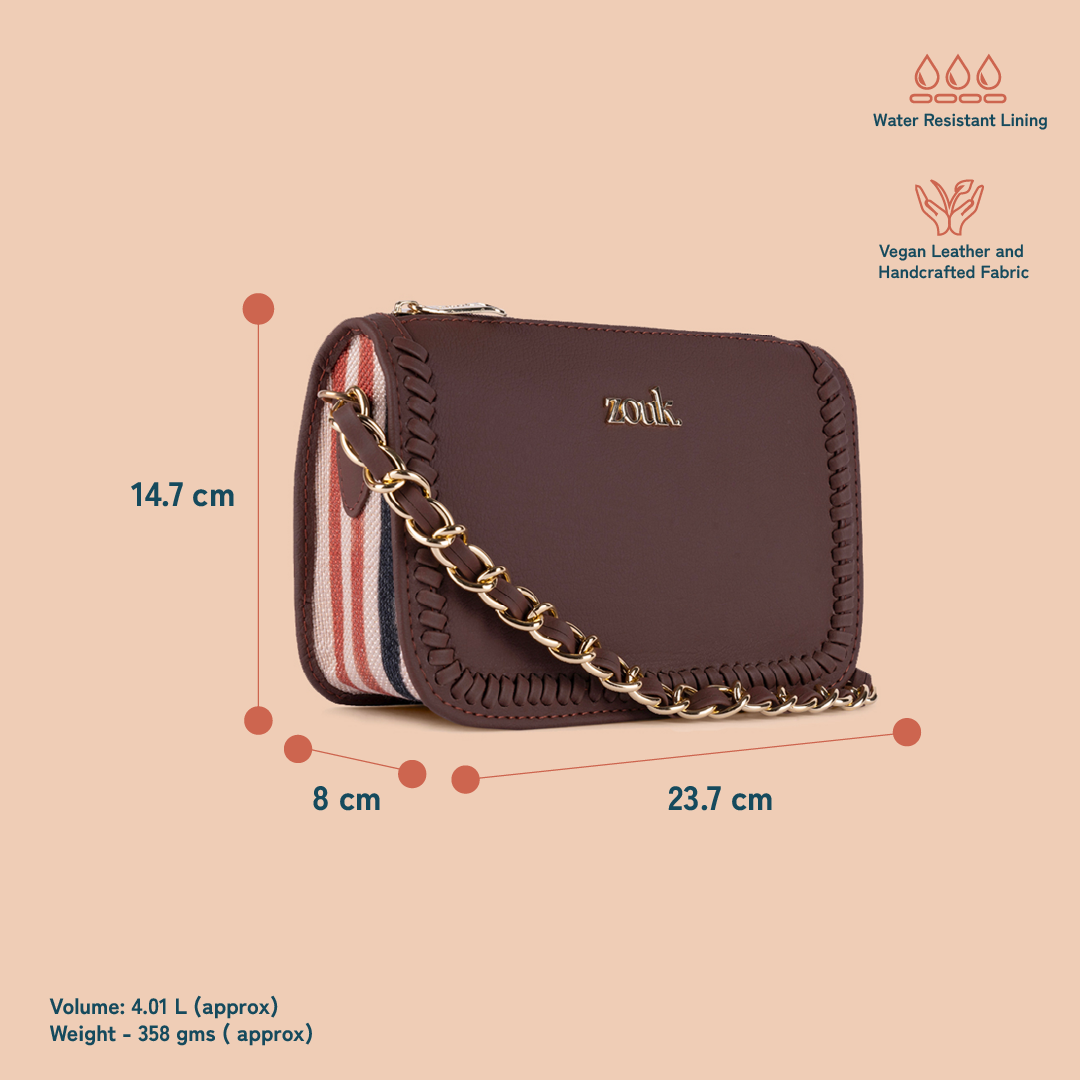 Aalya Baguette - Qutub Stripes