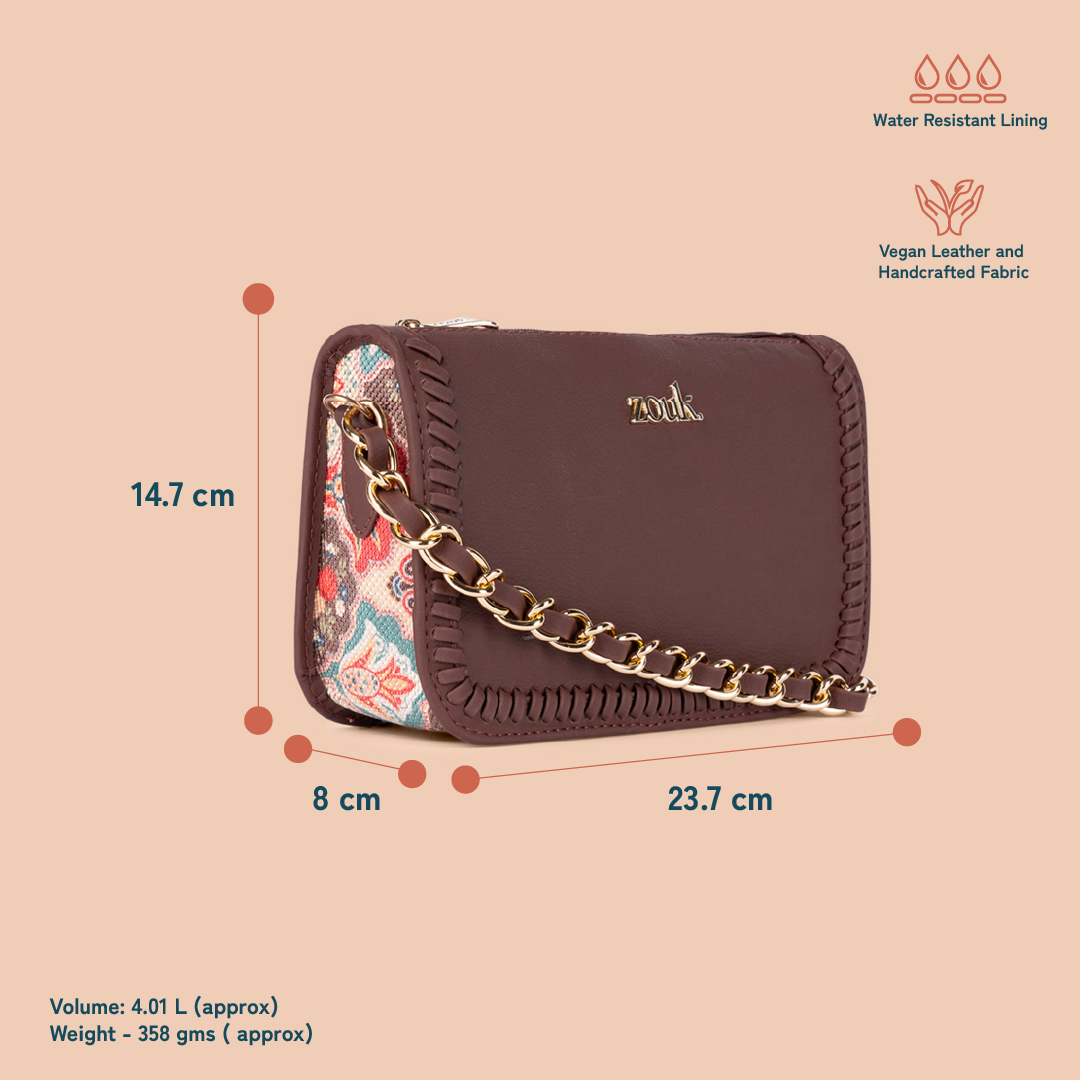 Aalya Baguette - Mughal Art Multicolor