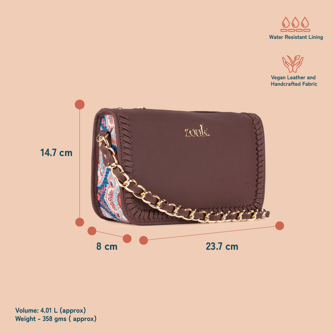 Aalya Baguette - Kovil Blue