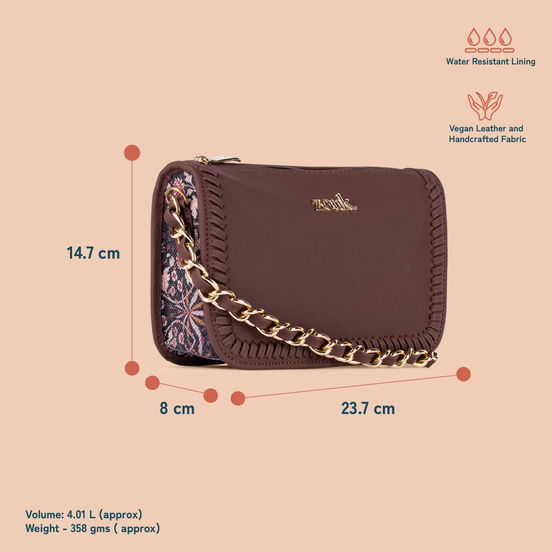 Aalya Baguette - Kashmir Blooms