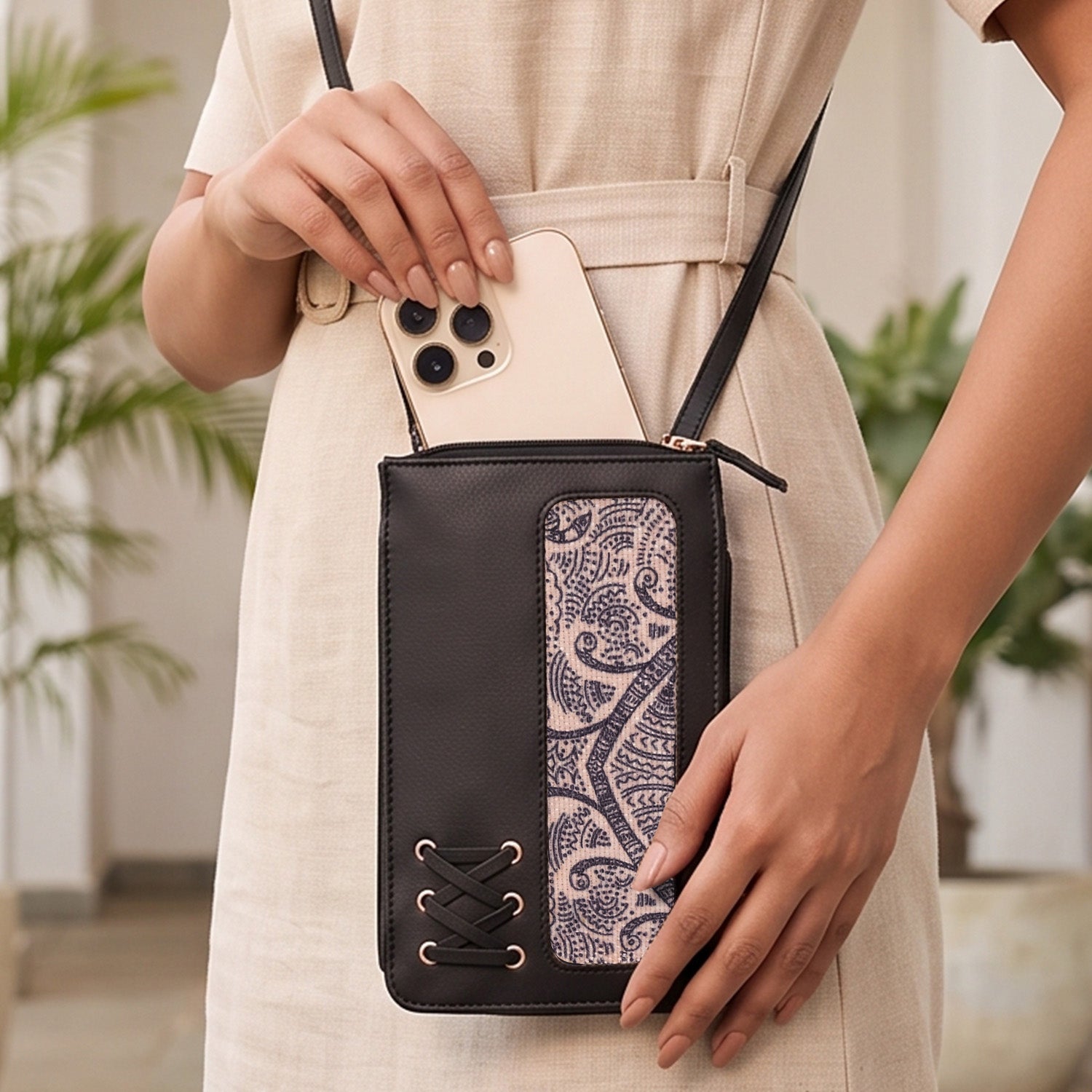 Aarini Phone Sling Colaba Shirin
