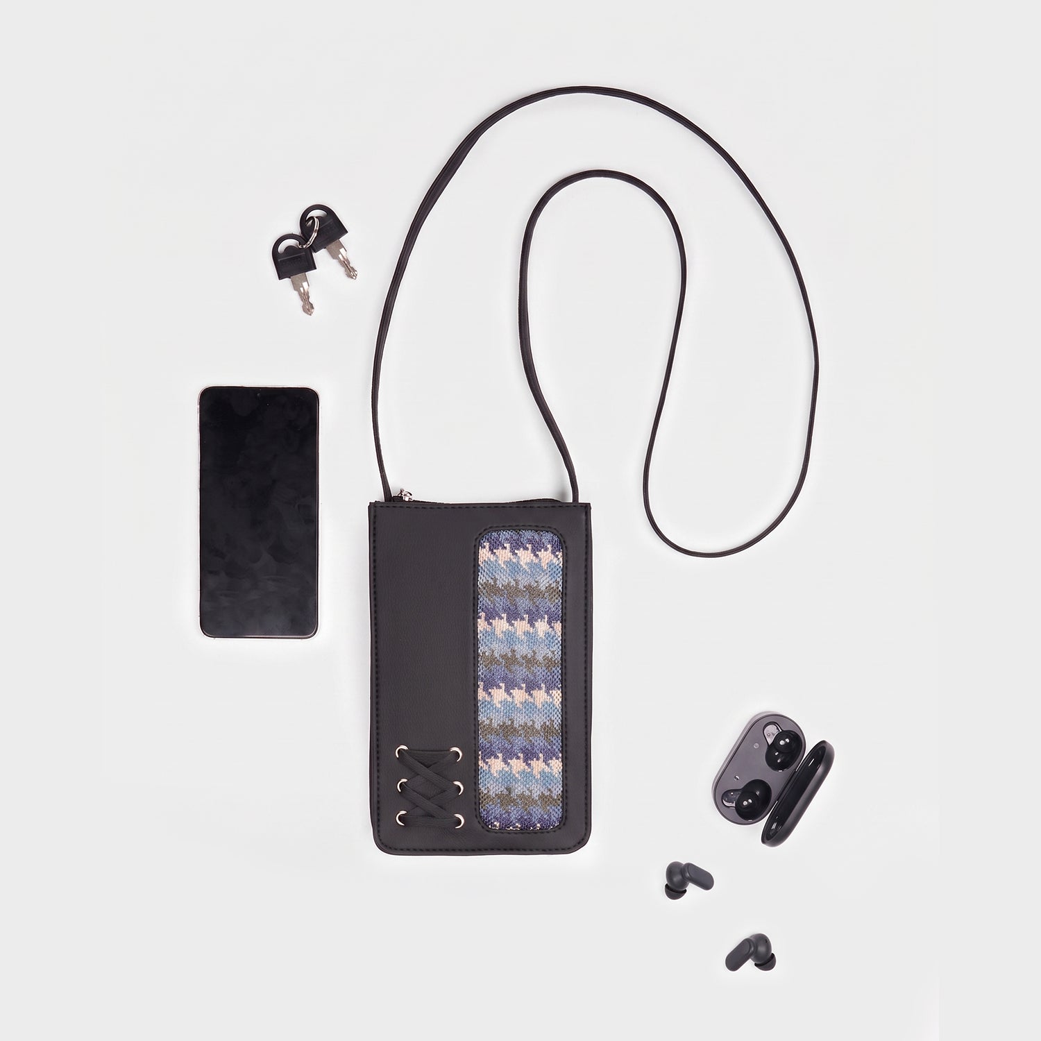 Aarini Phone Sling Bombay Houndstooth
