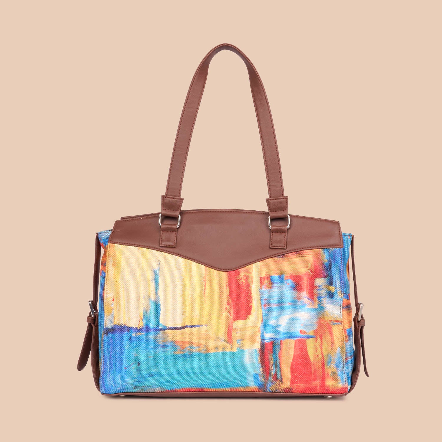 Abstract Amaze Women's Work Bag (Brown)