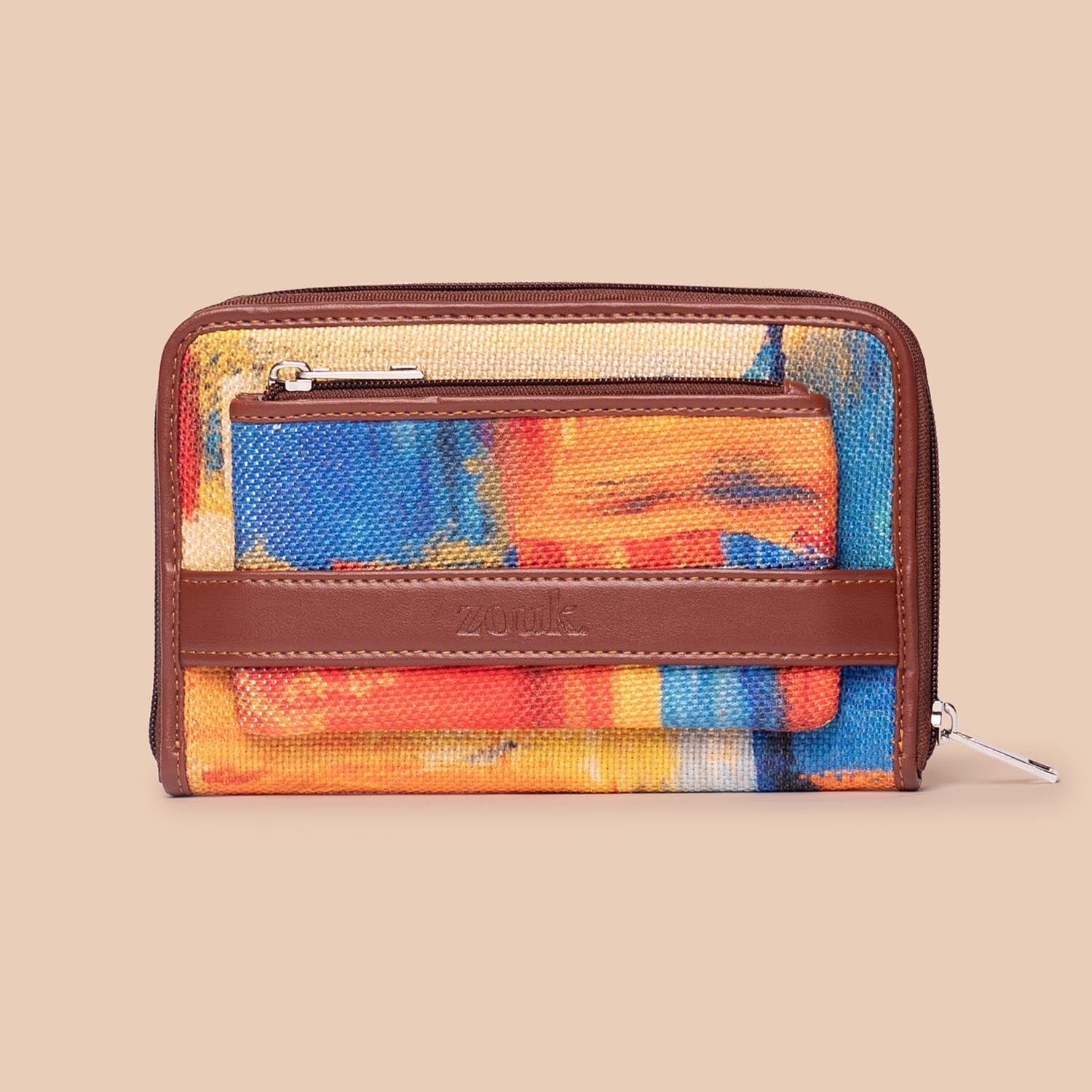 ZIP-Abstract Amaze Classic Zipper Wallet