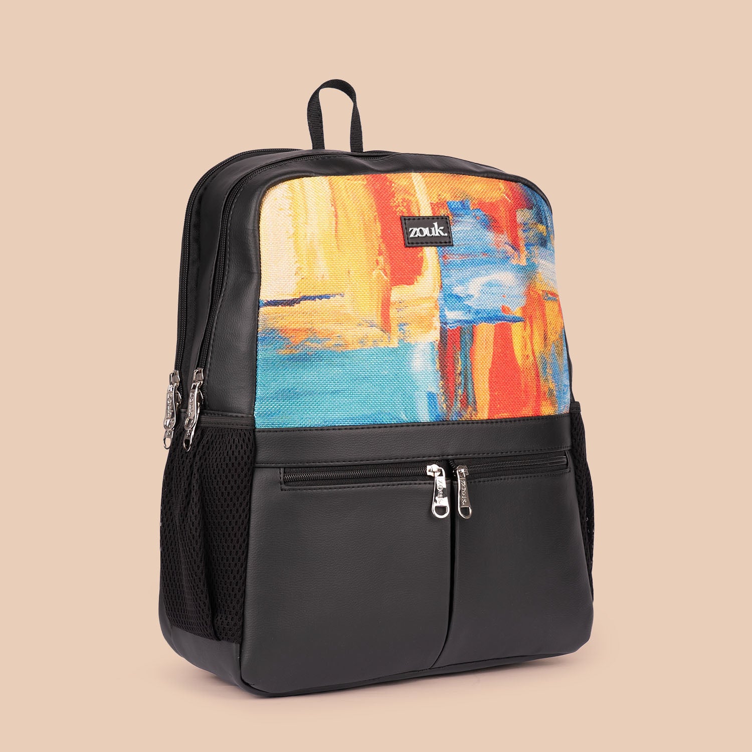 Abstract Amaze Office Backpack & Abstract Amaze Roll up Lunch Bag Combo