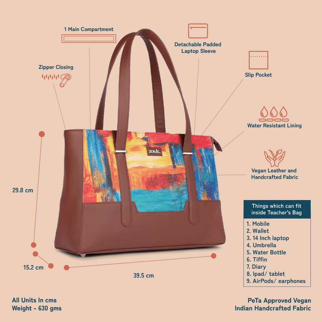 ZIP-Kolkata Nouveau Teacher's Bag