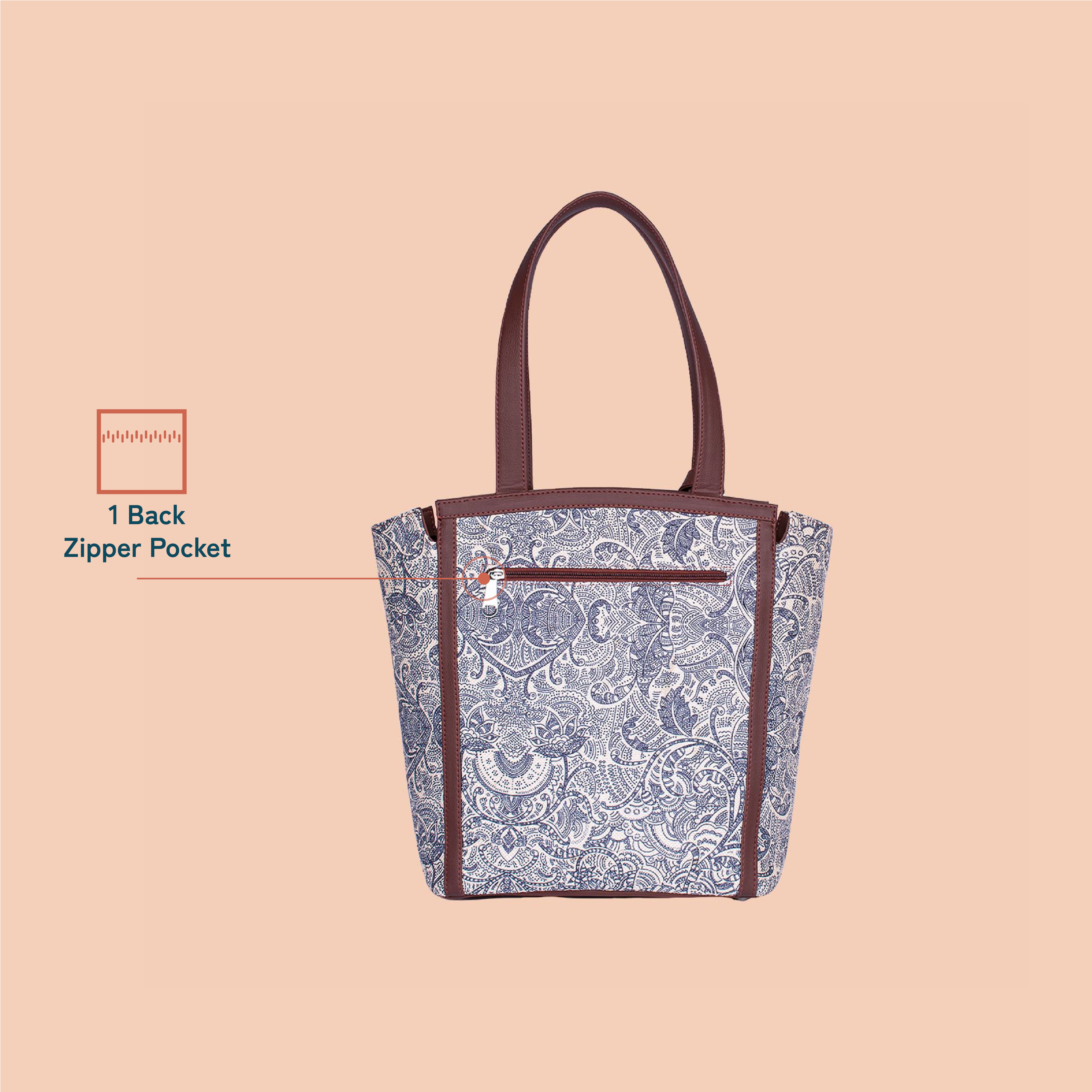 ZIP-Rhea Kapoor Adira Tote Bag - Colaba Shirin