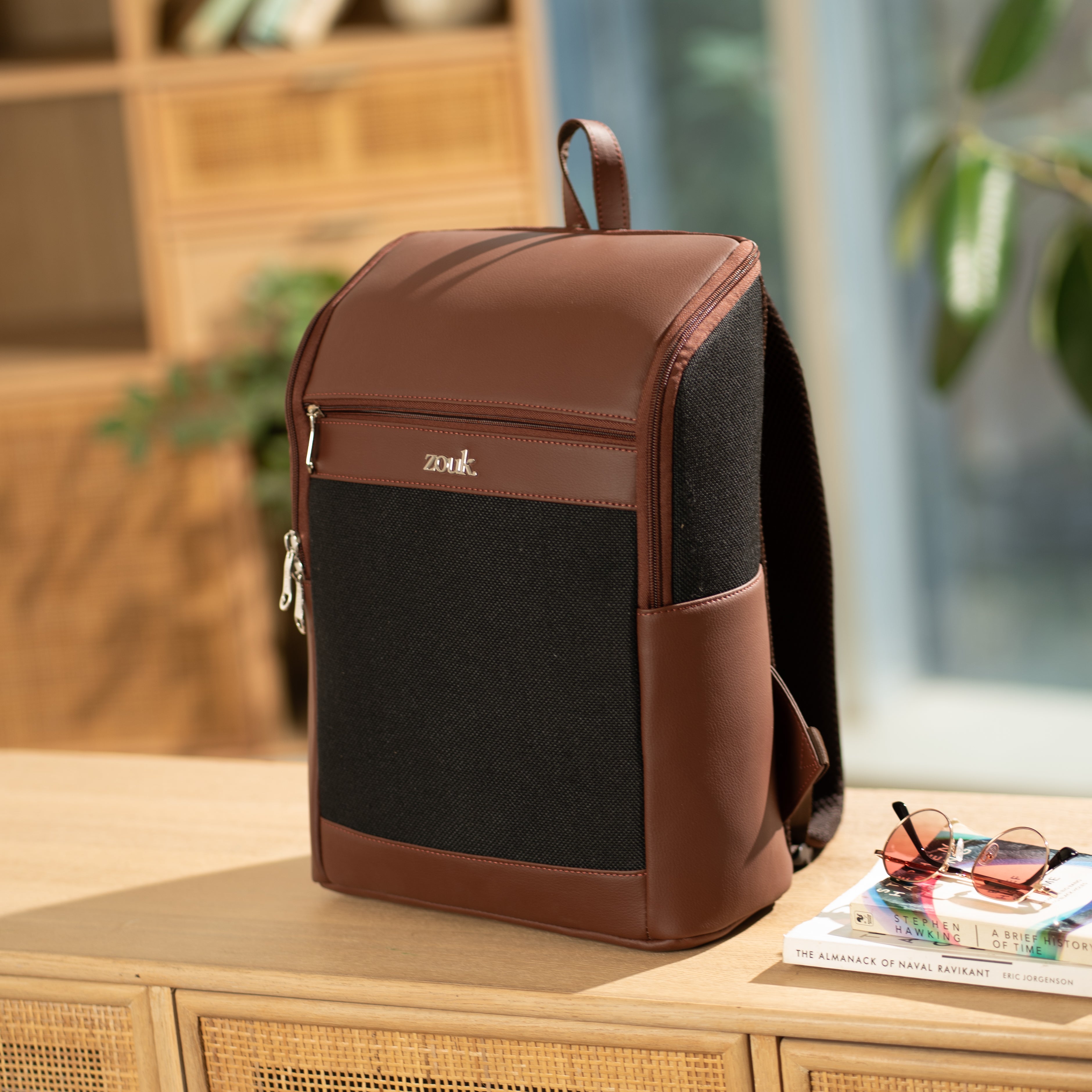 Amalia Backpack (Large) - Jet Black